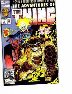 Lot Of 2 Marvel Comics Adventures of the Thing #2 and Two-in-One Annual JB4