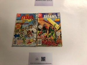 2 New Teen Titans DC Comics Books #18 19 Perez Wolfman 27 JW4