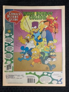1994 COMICS BUYERS GUIDE Newspaper #1077 FN+ 6.5 The Simpsons / Bongo Comics