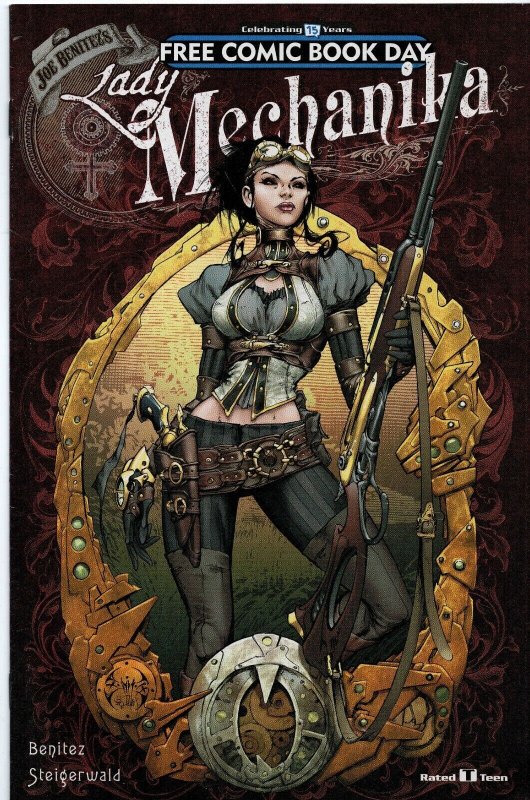 Lady Mechanika #1 FCBD VINTAGE 2016 Joe Benitez Comics