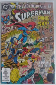 Adventures of Superman #489 FN (1992) Panic in the Sky 1992/15