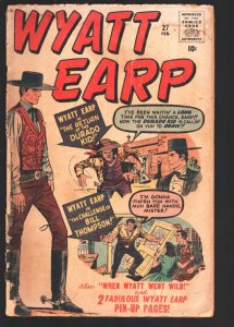 Wyatt Earp #27 1960-Return of the Durado Kid-Pin-up pages to color-Bill Thomp...