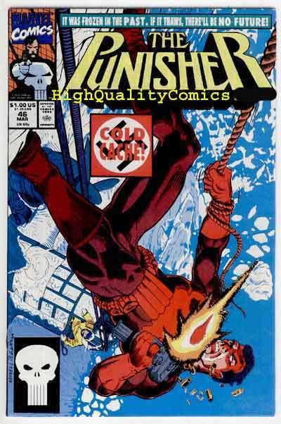 PUNISHER #46, NM+, Mike Baron, Cold Cache, Blood, 1987, more in store