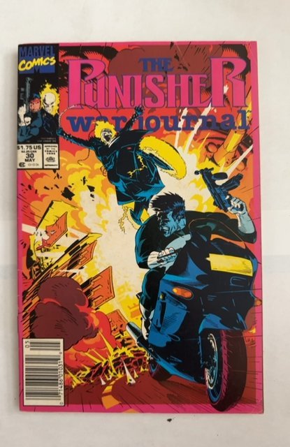 The Punisher War Journal #30 NEWSSTAND EDITION