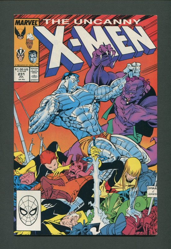 Uncanny X-Men #231  / 9.0 VFN/NM /  July 1988