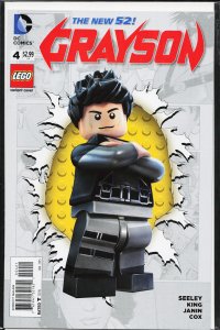 Grayson #4 Variant Cover (2015) Grayson