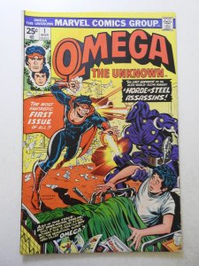 Omega the Unknown #1 (1976) FN- Condition! MVS intact!