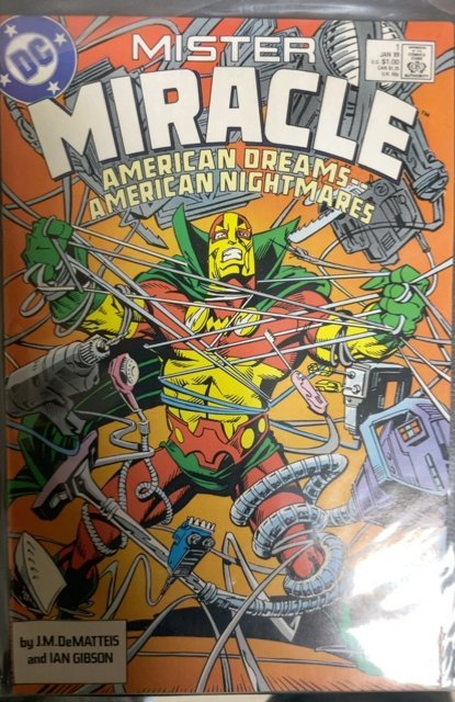 Mister Miracle #1-5 (1989) high grade