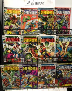 DEFENDERS 40-143 (44 diff) great survey, decade changing teams -over all VF NICE