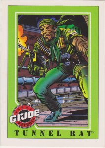 1991 Impel G.I. Joe Card #140 Tunnel Rat