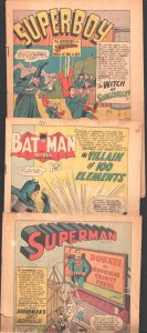 DC Comics Silver Age Reader Coverless Lot of 7 Comics 1958-Action-Detective