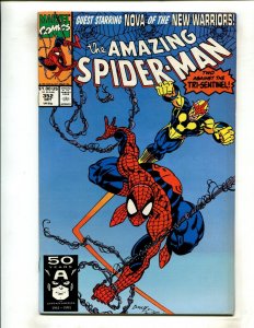 AMAZING SPIDER-MAN #352 (8.5) NOVA!! 1991