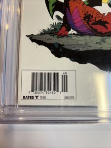 Batman (2015) # 40 (CGC 9.8 WP SS) Signed Capullo & Snyder | Rare Newsstand