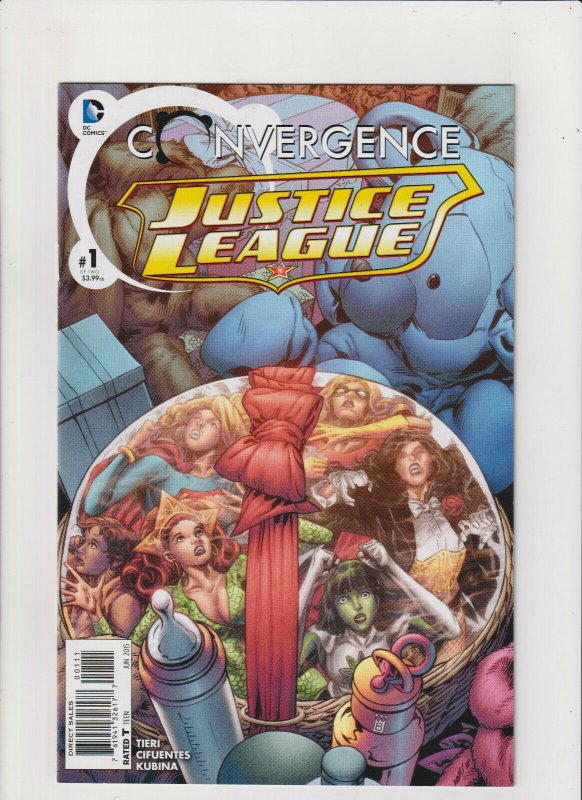 Convergence: Justice League #1 NM- 9.2 DC Comics 2015