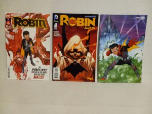 ROBIN RISES ALPHA #1 + ROBIN #1 - FIRST FLATLINE + VARIANT - FREE SHIPPING