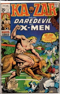 Ka-Zar #1 (1970) Ka-Zar
