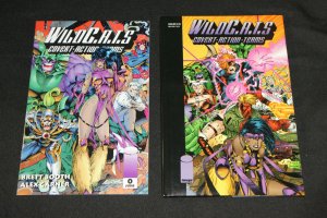 1994 Wildcats Compendium Numbered and Signed by Brandon Choi VF-NM