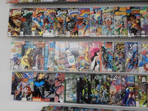 Huge Lot 190+ Comics W/ Batman, Superman, Green Lantern+ Avg Fine/VF Condition!!