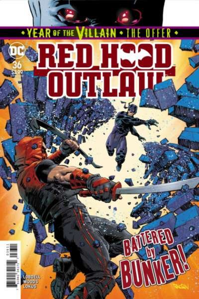 Red Hood: Outlaw #36, NM + (Stock photo)