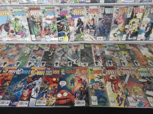 Huge Lot 150+ Comics W/ Captain America, Defenders run! Avg VF- Condition!!