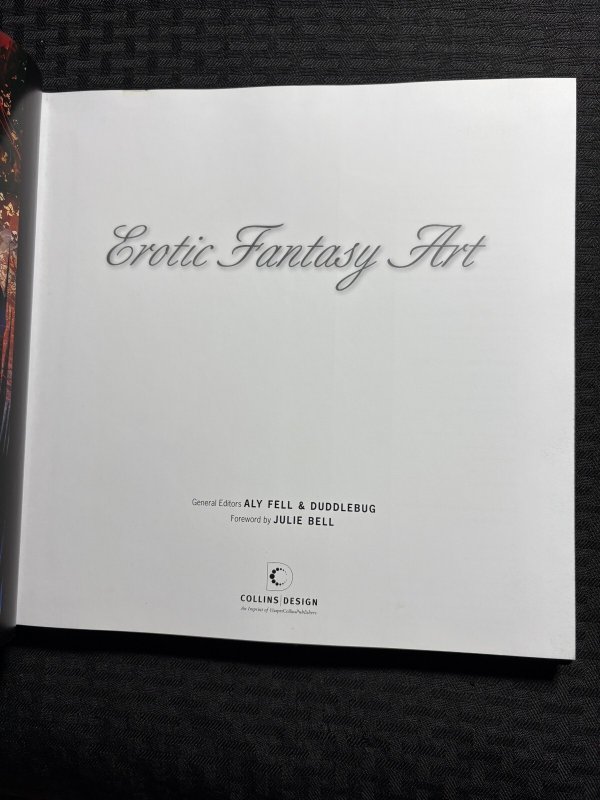 2008 EROTIC FANTASY ART by Fell & Duddlebug HC/DJ VF-/FN 2nd Collins Design