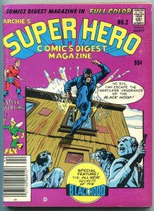 Archie's Super Hero Digest #2 1979- Neal Adams- Black Hood- Steel Sterling