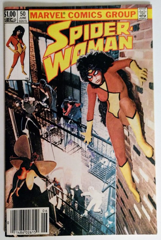 Spider-Woman #50 (VF, 1983) NEWSSTAND