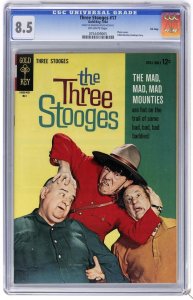 Three Stooges #17 (1964) CGC 8.5 VF+