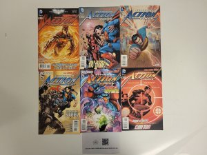 6 Superman Action Comics DC Comic Books #4 6 10 11 12 37 New 52 78 TJ19