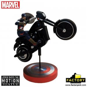 AVENGERS AGE OF ULTORN CAPTAIN AMERICA PREMIUM MOTION STATUE FACTORY ENT