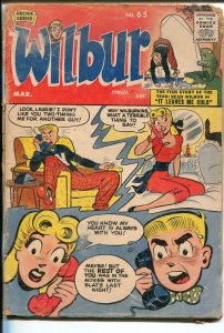 Wilbur #65 1956-Archie-Katy Keene-spicy art-P/FR