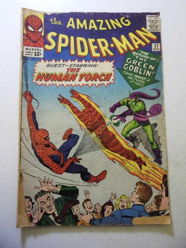 The Amazing Spider-Man #17 (1964) 2nd App of the Green Goblin! See desc