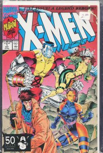 X-Men #1 Colossus and Gambit Cover (1991) X-Men [Key Issue]