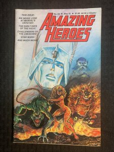 1983 AMAZING HEROES Comic Magazine #23 VG+ 4.5 Star Wars Hulk Crystar