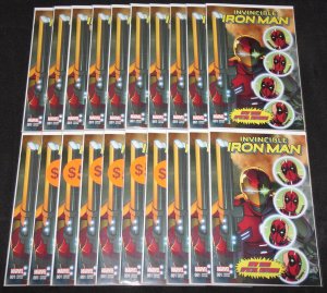 INVINCIBLE IRON MAN #1 - NEW YORK SPECIAL EDITION VARIANT 20pc Comic Lot -I