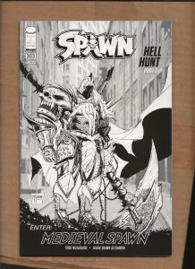 SPAWN #303 BLACK WHITE  VARIANT  1ST PRINTING MCFARLANE IMAGE  