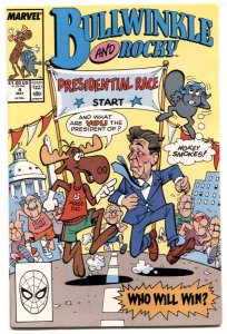 Bullwinkle and Rocky #4  1988 - Marvel  -VF/NM - Comic Book