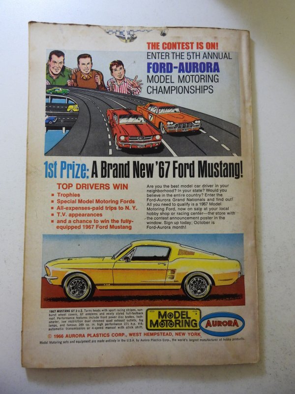 Batman #187 (1966) VG- Condition moisture stain bc