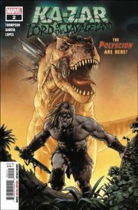 Ka-Zar: Lord of the Savage Land 2-A Jesus Saiz Cover VF/NM