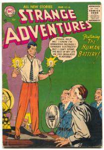Strange Adventures #66 1956- Human Battery- rare issue FN-