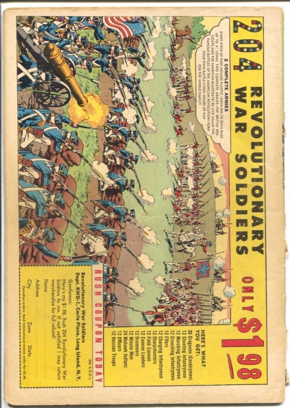 Cheyenne #23  1961 - Dell  -G - Comic Book