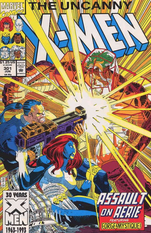 Uncanny X-Men, The #301 FN ; Marvel | John Romita Jr. Mystique