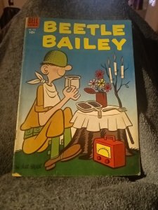 Beetle Bailey 622(#4) Dell Publishing Four Color Comics Strip Golden Age 1954