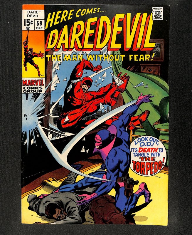 Daredevil #59 1st Appearance Torpedo!