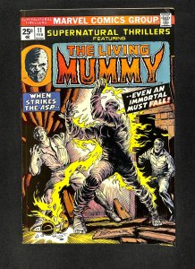 Supernatural Thrillers #11 The Living Mummy!