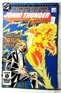 Jonni Thunder #1 (1985) DC Comics Thunderbolt 1st Print Comic Book