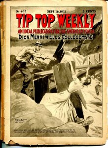 Tip Top Weekly 9/16/1911-Dick Merriwell-adventure pulp fiction-FR/G