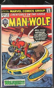 Creatures on the Loose #35 (1975) Man-Wolf