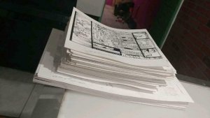 Pandemica #3 pg 11 Original Art Alex Sanchez bestselling author Jonathan Maberry