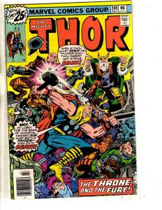 8 Mighty Thor Marvel Comics # 248 249 250 251 252 253 255 256 Loki Odin RH4